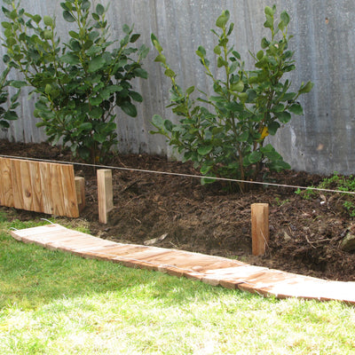 Garden edging pegs