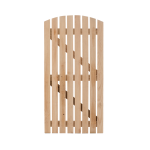 Round Top Gates Premade Wooden