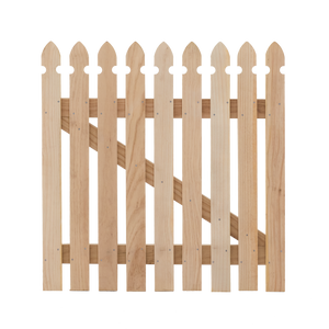 Gothic Top Gates Premade Wooden
