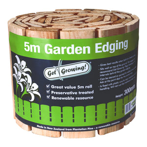 Timber Garden Edging 300mm