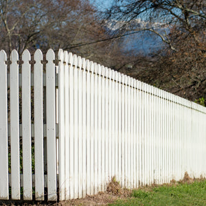 Gothic picket fence